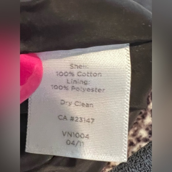 Talbots leopard print Lined skirt size 4 - Picture 4 of 4